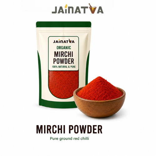 Jainatva Organic Mirchi Powder – 1 KG | Pure & Chemical-Free