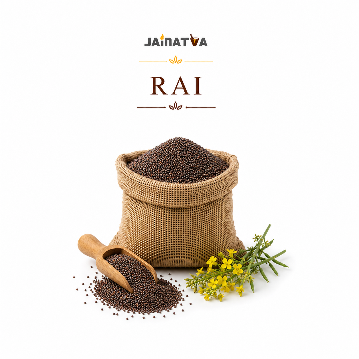 Premium Natural Rai – Pure Mustard Seeds