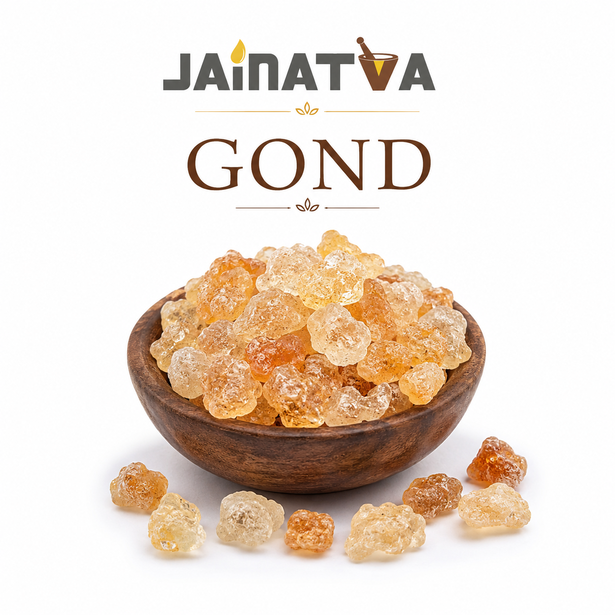 Premium Natural Edible Gond (Gond Dinker) for Health & Cooking