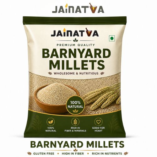 Jainatva Organic Barnyard Millets (Sanwa) – 1 KG
